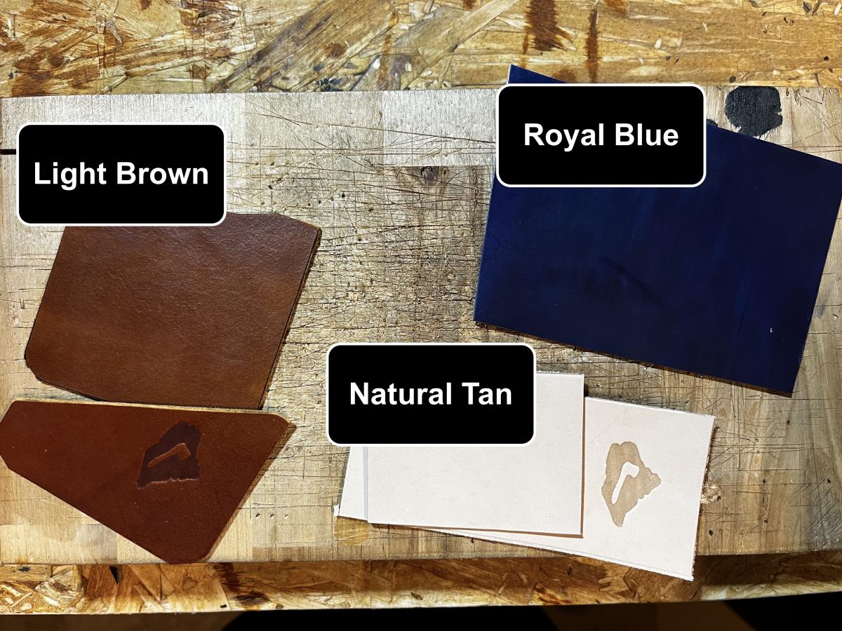 Leather dye options